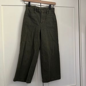 J. Crew Point Sur Pants Olive Green